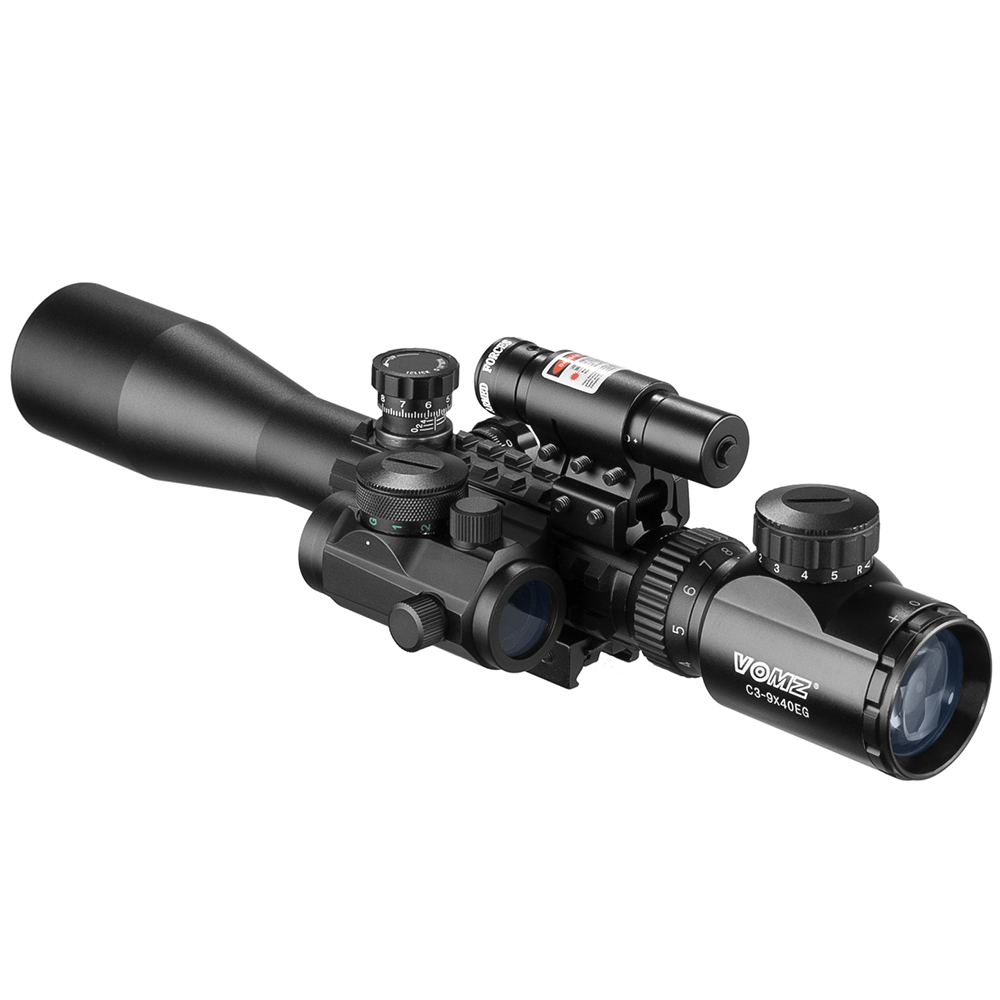 Crossbow Scope Sight - Vomz 3-9X40 Scope Wire Rangefinder Absehen