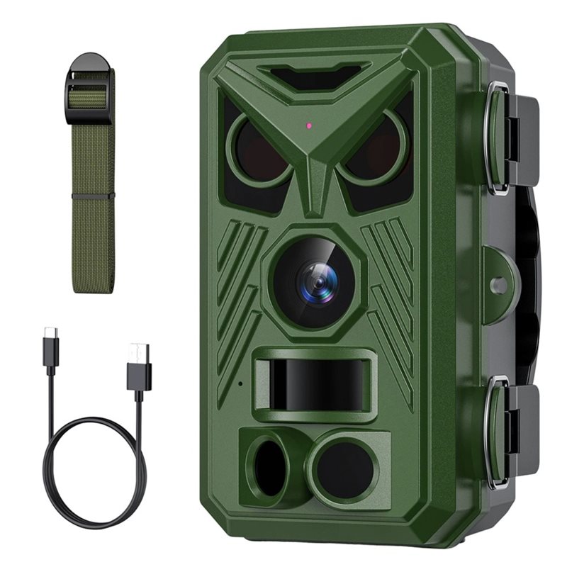 Hunting Outdoor Camera - BTLIFE-Wildtier-Überwachungskamera 1080P HD Infrarot-Jagdkamera 2,4 Zoll