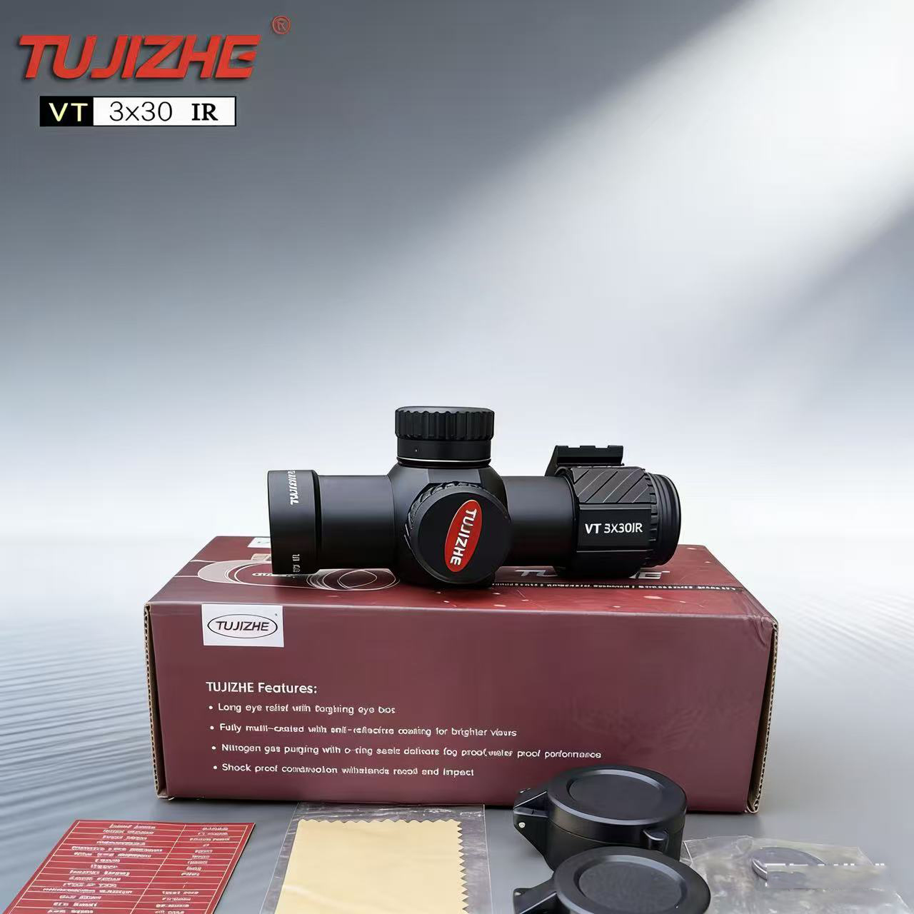 Crossbow Scope Sight - GHOST FOX Raider Kurzsichtzielfernrohr VT PRO3x30