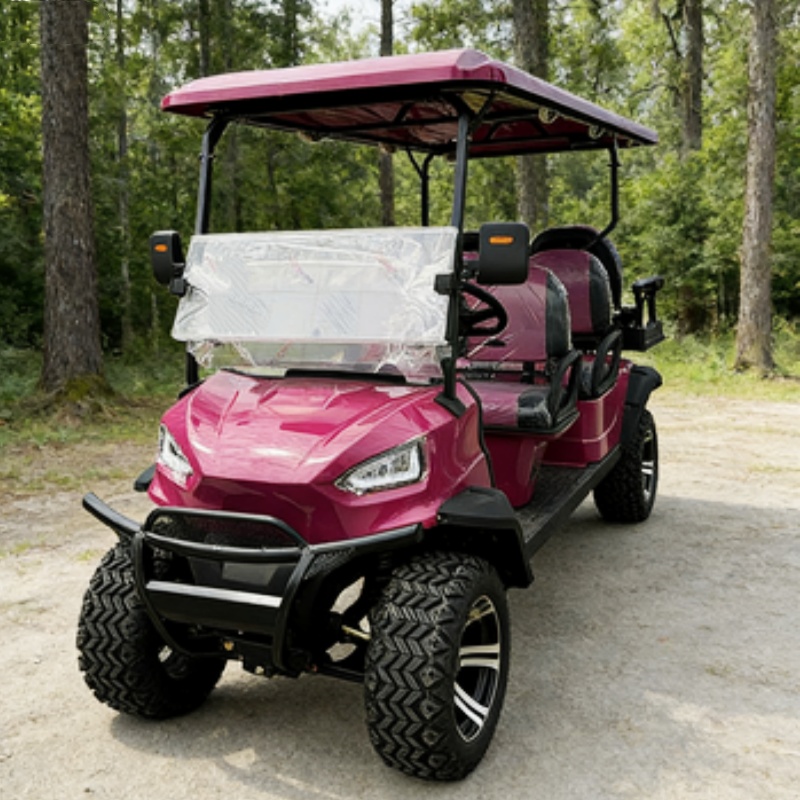 Hunting Outdoor Media - Hochleistungs-Elektro-Golfwagen für Abenteuer und Outdoor-Jagd mit