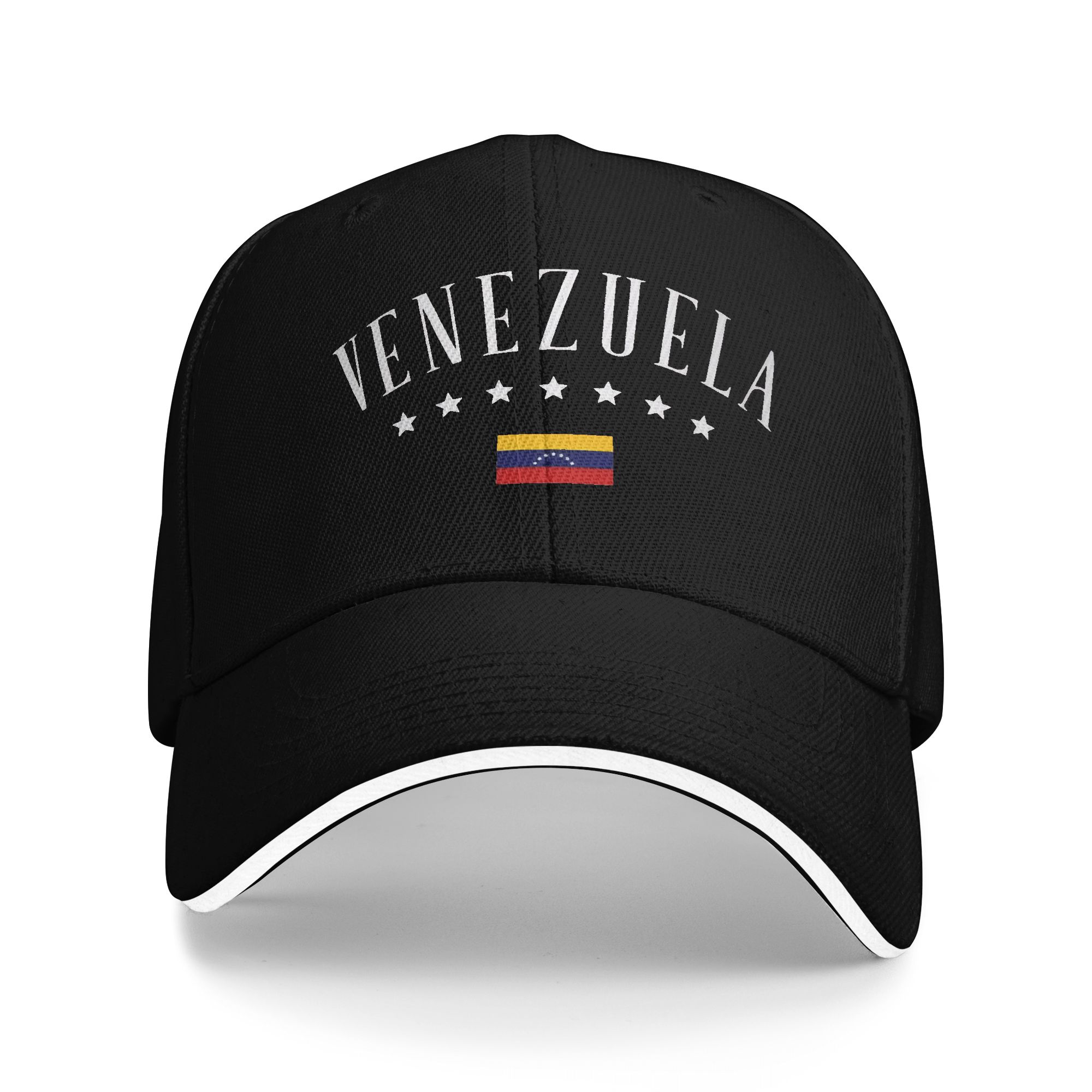 Hunting Outdoor Logos - Venezuela Baseballkappe Modische Unisex Hip-Hop-Mütze Atmungsaktive