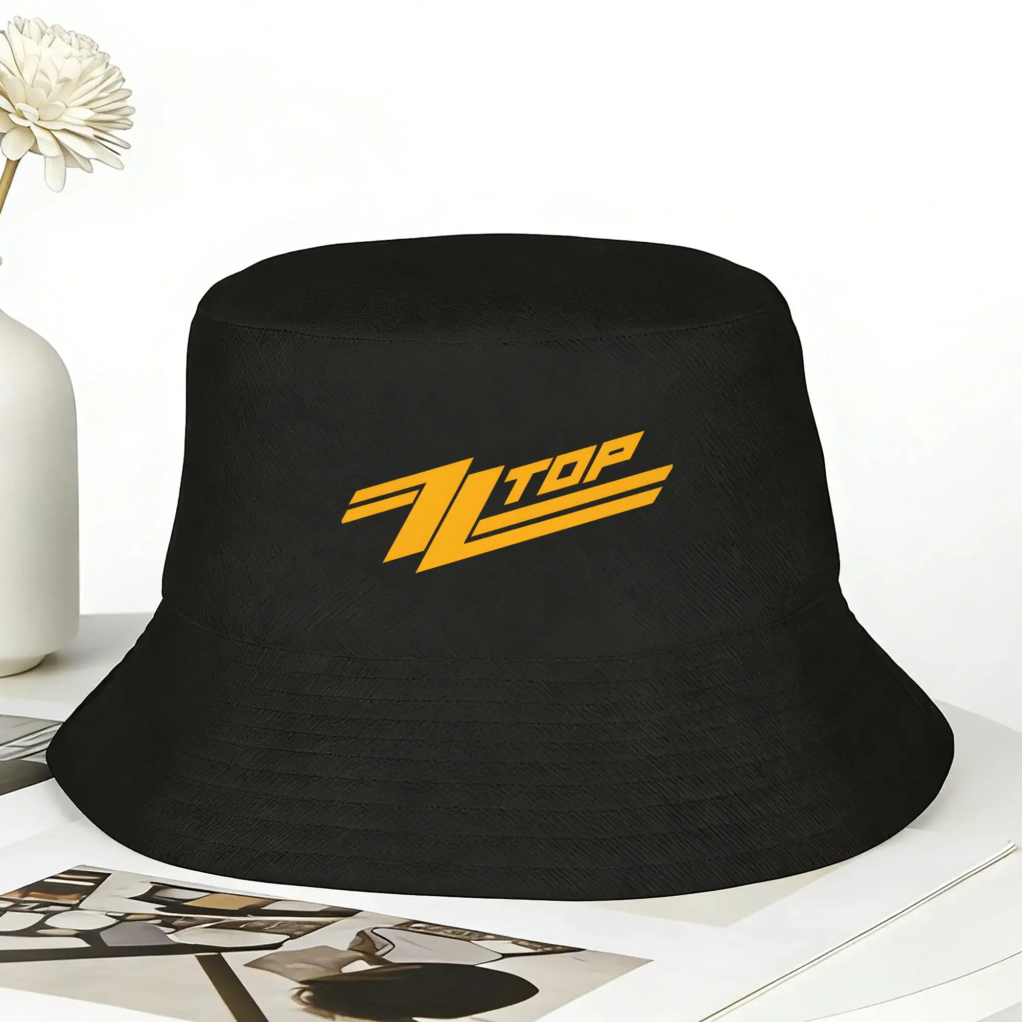 Hunting Outdoor Logos - Neuer Bucket Hat mit ZZ Top-Logo,