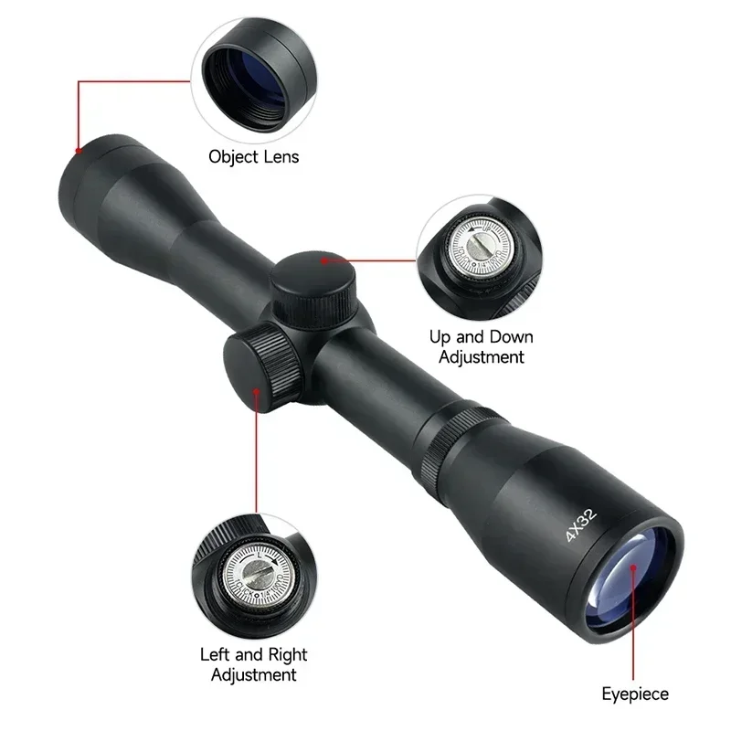 2-6X32AOE Armbrust Kurze Scope – Crossbow Scope Sight Bewertung und Preis
