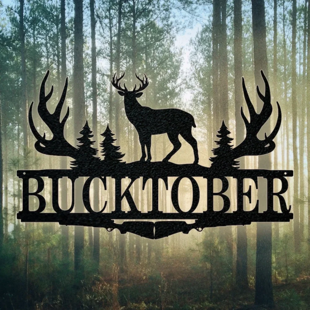 Buck Antler Split Monogramm Sc – Outdoor Hunting Names Bewertung und Preis