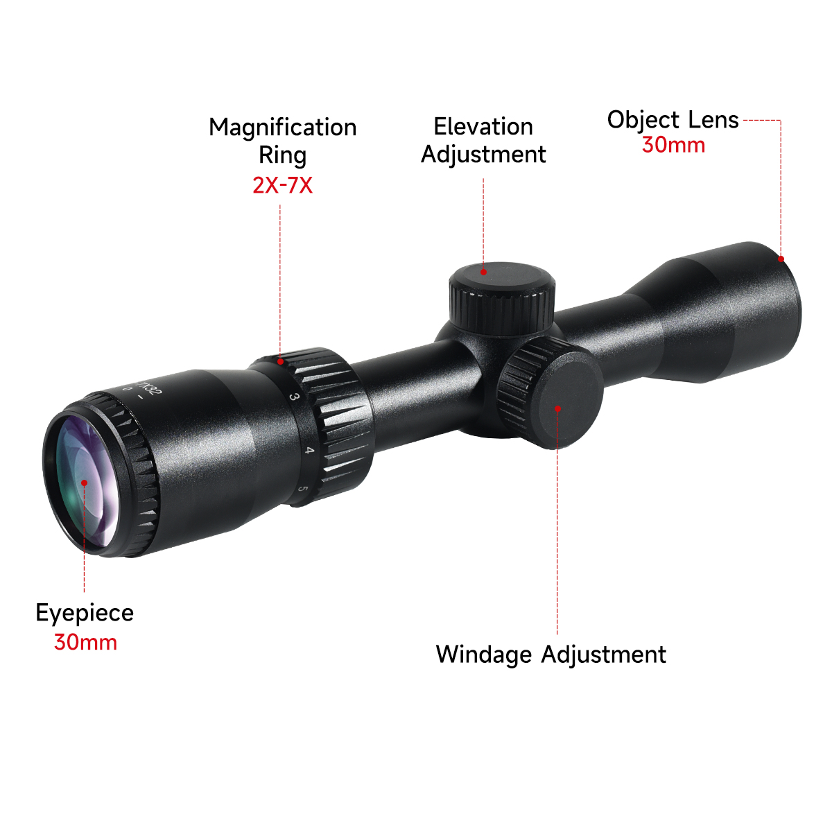 Taktisches Jagd-Zielfernrohr 2 – Crossbow Scope Sight Bewertung und Preis