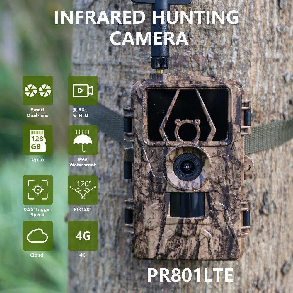 1Pcs HD8K Infrarot Kamera Für  – Hunting Outdoor Camera Bewertung und Preis