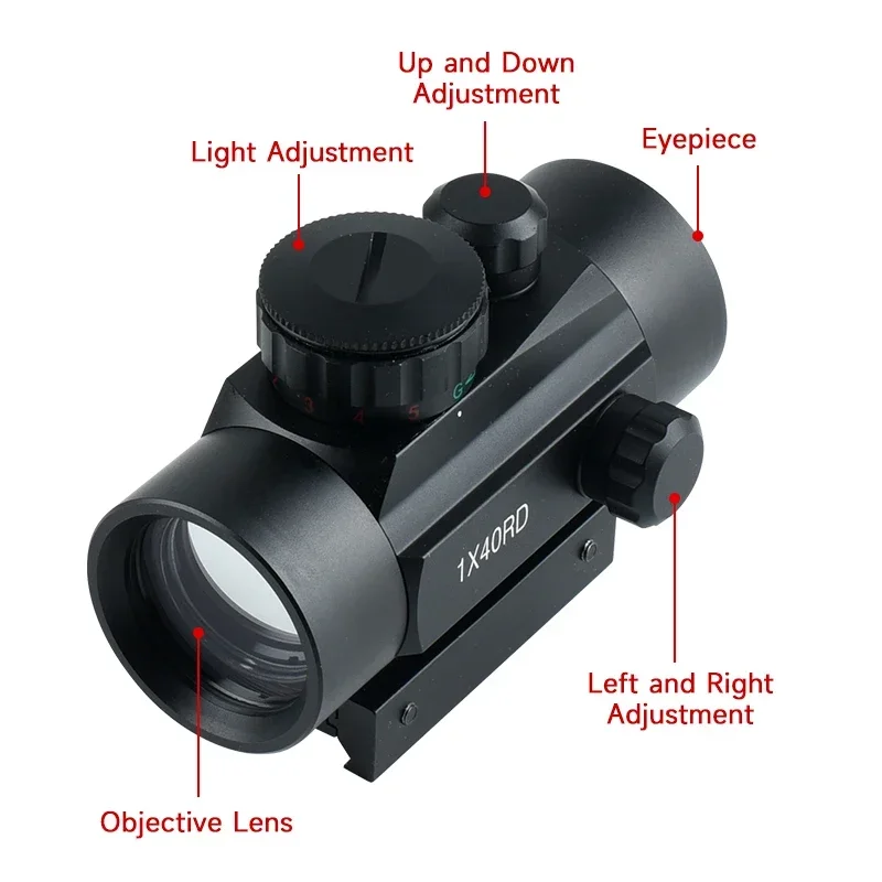 Taktisches 1X22X33 Rotpunktvis – Crossbow Scope Sight Bewertung und Preis