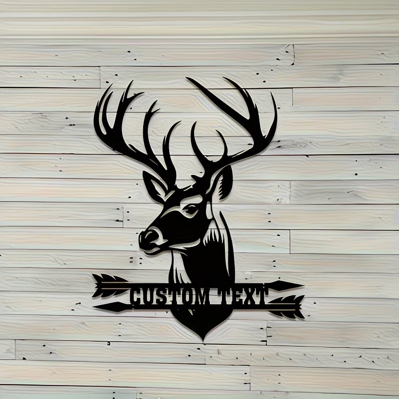 Maßgefertigte Hirschkopf-Metal – Hunting Outdoor Christmas Decorations Bewertung und Preis