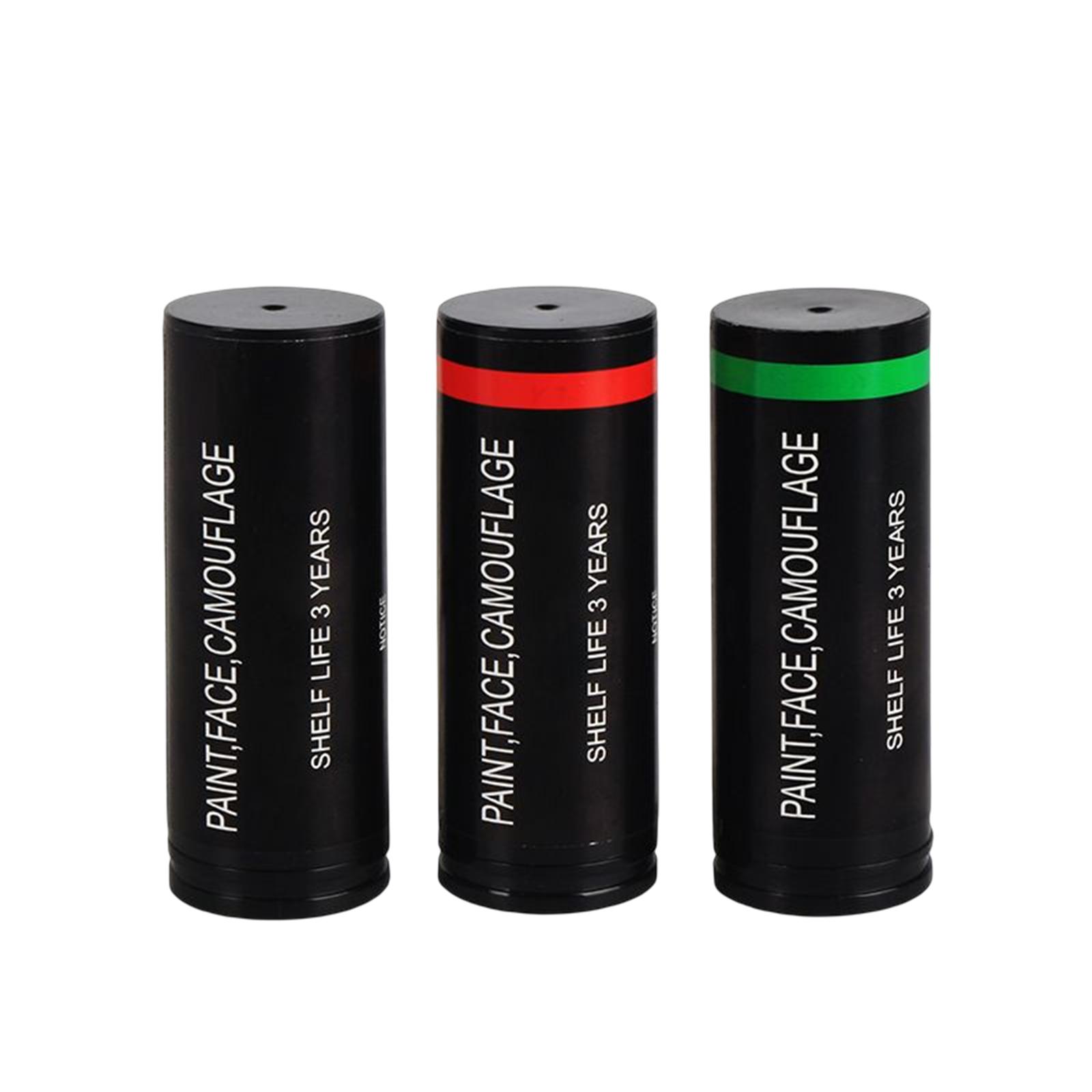 3x Rot-Schwarzes Tarnfarben-Se – Camo Face Paint Bewertung und Preis