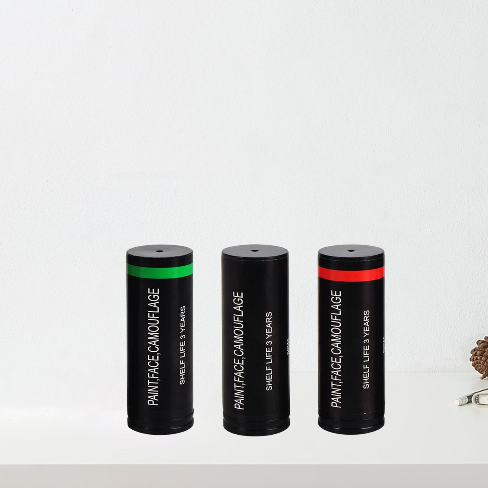 3x Rot-Schwarzes Tarnfarben-Se – Camo Face Paint Bewertung und Preis