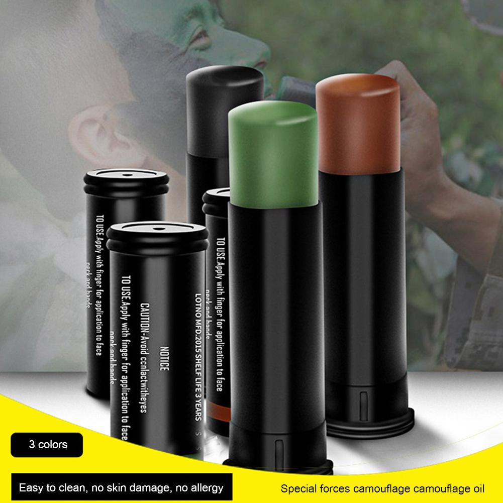 3 stücke Militär Wald Tarnung  – Camo Face Paint Bewertung und Preis