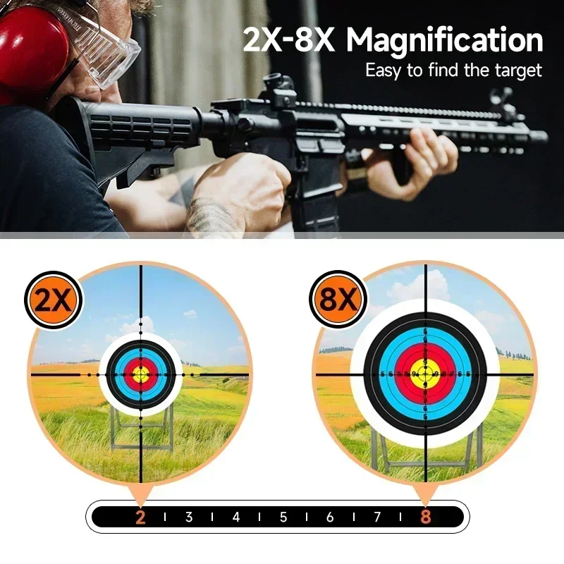 2-8x20IR Jagd Zielfernrohre Ou – Crossbow Scope Sight Bewertung und Preis