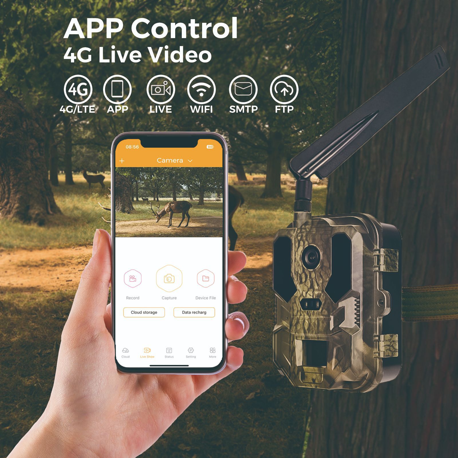 4G Wildtier-Infrarotkamera für – Hunting Outdoor Camera Bewertung und Preis